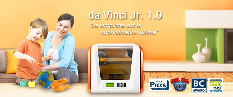 Da Vinci junior, l'imprimante 3D à petit prix !